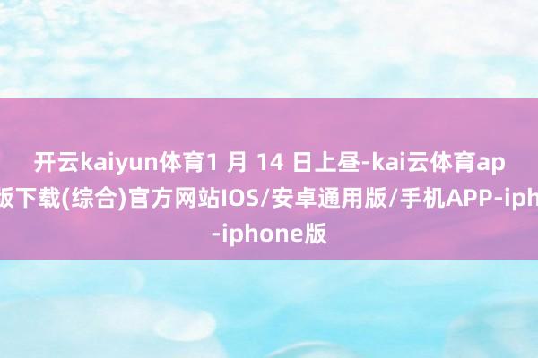 开云kaiyun体育1 月 14 日上昼-kai云体育app官网版下载(综合)官方网站IOS/安卓通用版/手机APP-iphone版
