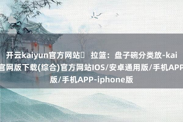 开云kaiyun官方网站✅ 拉篮：盘子碗分类放-kai云体育app官网版下载(综合)官方网站IOS/安卓通用版/手机APP-iphone版